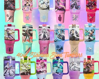 Vasos térmicos de acero inoxidable Shinigami de 40 onzas