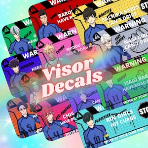 Egoist Visor Car Stickers