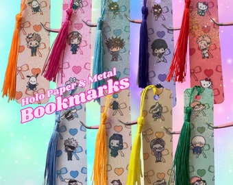 Sorcerer & Friends Holo Paper/ Metal Bookmarks