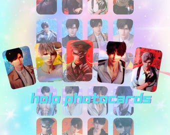 L&DS Holographic Photocards Set of 4 Pack