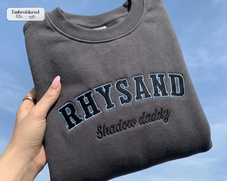 Rhysand shadow Daddy sweatshirt, Book lover gift, Acotar merch, Bookish, Booktok Merch, Gifts for readers image 1