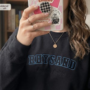 Rhysand shadow Daddy sweatshirt, Book lover gift, Acotar merch, Bookish, Booktok Merch, Gifts for readers Black