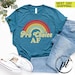 Vintage Pro Choice Shirt, Retro 1973 Defend Tee, Feminism Outfit, Rainbow Pro Choice AF T- Shirt, Abortion Women Gift, Abortion Right Shirt 