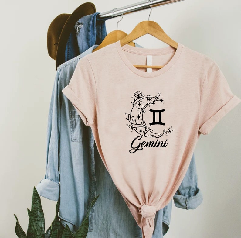 Gemini Zodiac Shirt, Gemini Gift, Gemini Birthday T-shirt, Gemini ...