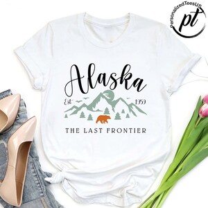 Alaska Shirt,alaska Lovers Travel Shirt,alaska Gifts for Women,alaska ...