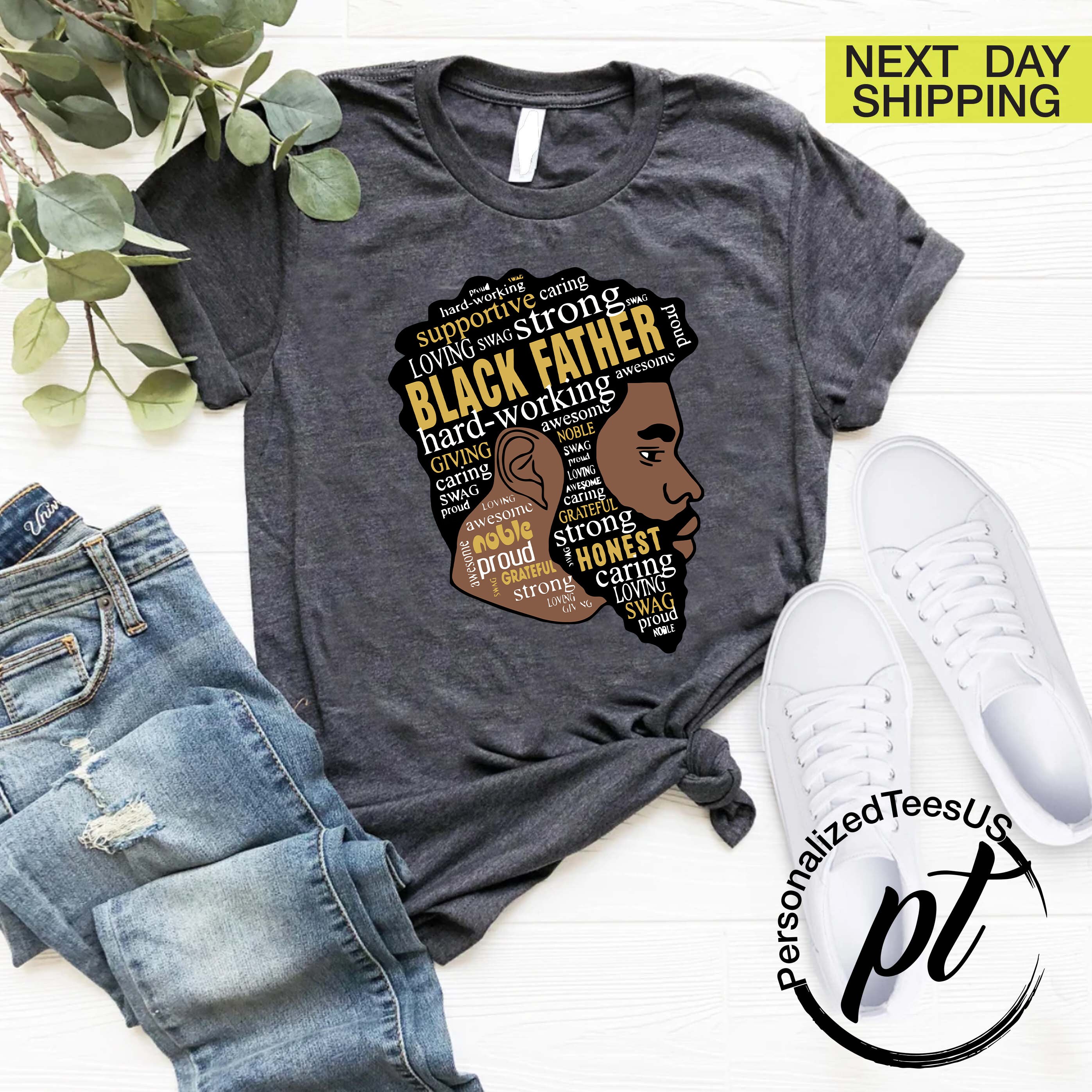 Black Father Shirt for Juneteenth Fathers Day Shirt BLM - Etsy