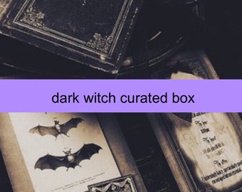 Dark Witch Style Box - Halloween Fall Gothic Women's Samhain Ghost Spooky Clothing
