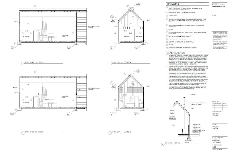 825 S.F. Small Cabin - PDF Plans image 10