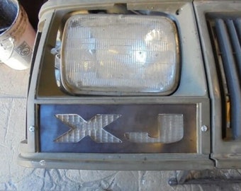 Fits Jeep Cherokee running light covers Fits 1984 to 1995 Jeep Cherokee cnc cut steel Jeep XJ