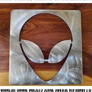 Alien Stencil Metal Stencil , Wood Router, Painting, Wood Burning ...