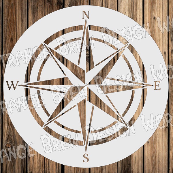 Compass DXF file svg / png / pdf / eps / Ai file cnc plasma, vinyl cutter, cricut, cameo cnc dxf cnc plasma cut files zip file