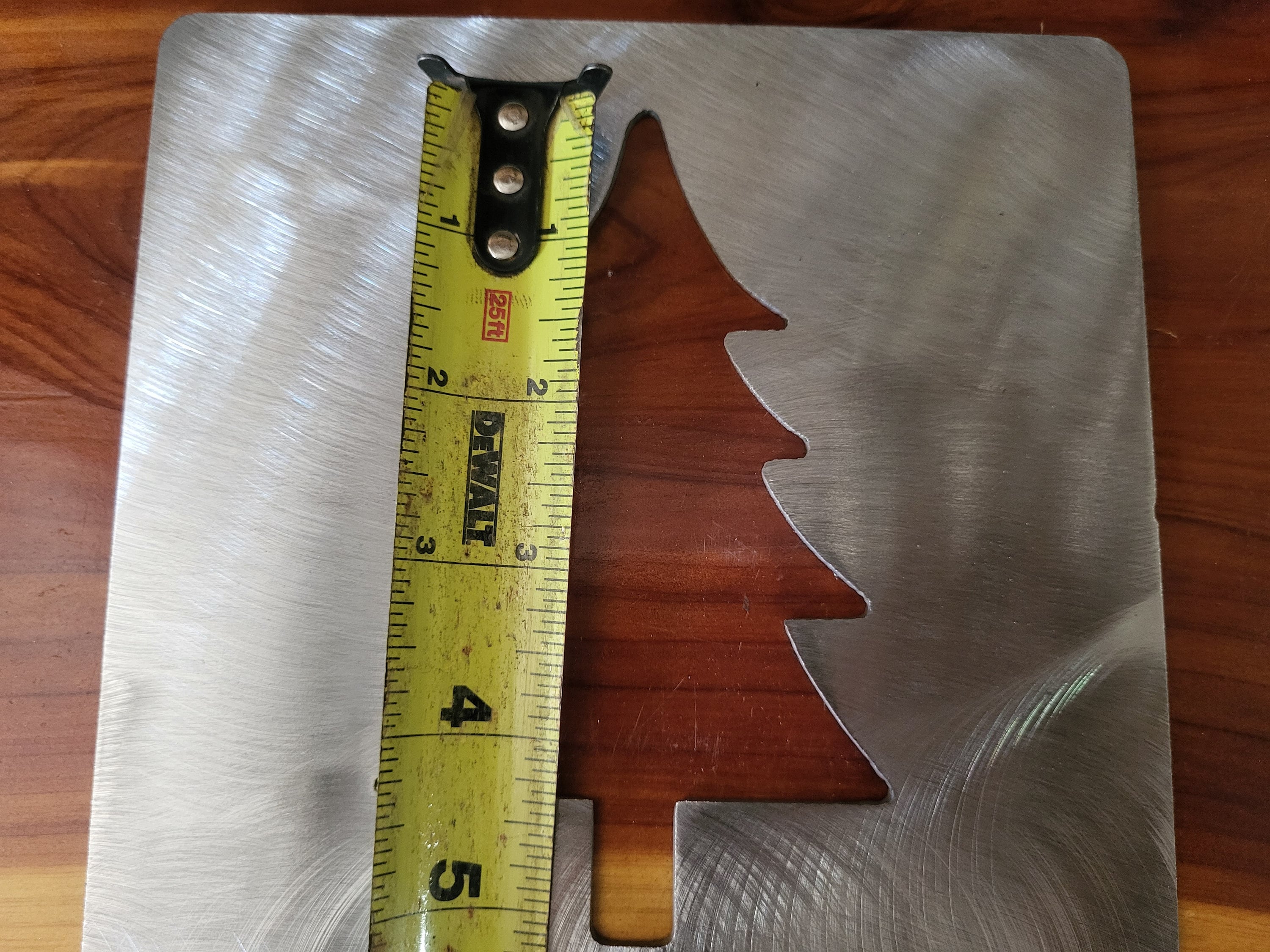 Tree Stencil For Router Pine Tree Stencil Metal Stencil, Wood Router, Painting, Wood Burning ...