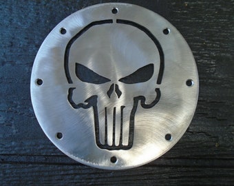 Gas door cover fits: 99 to 2006 Silverado Yukon Suburban Tahoe Sierra GM GMC Trucks skull