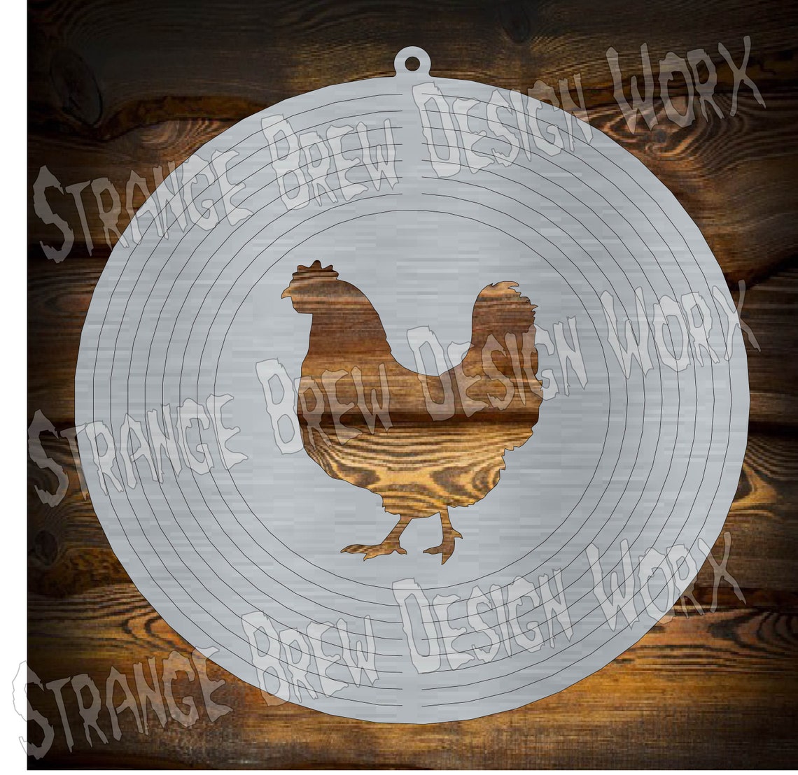 Chicken Wind Spinner DXF File Svg / Png / Pdf / Eps / Ai File Etsy