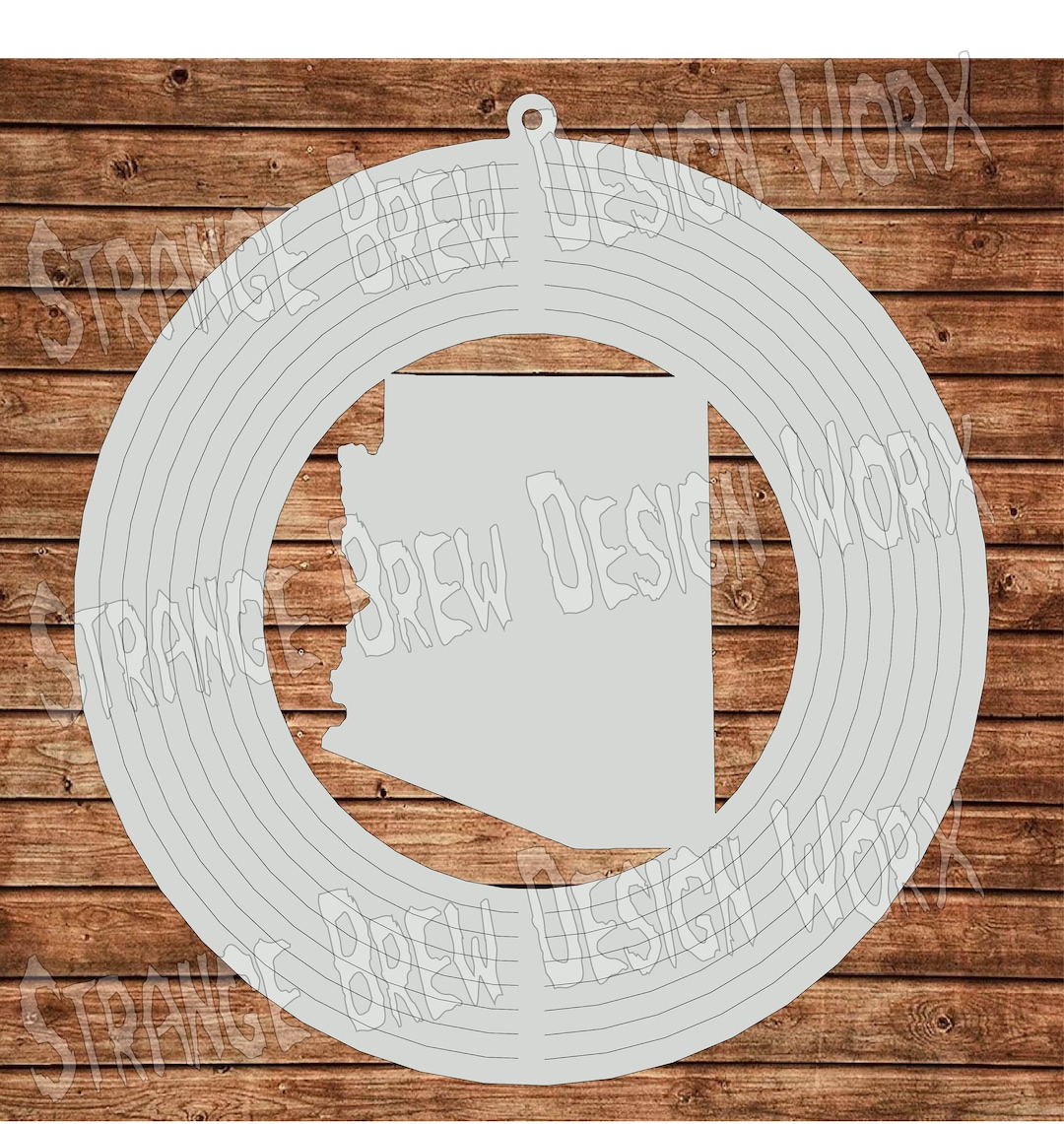 Arizona Wind Spinner DXF File Svg / Png / Pdf / Eps / Ai File Cnc