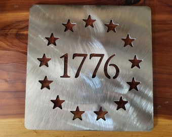 1776 stencil metal stencil, wood router, painting, wood burning, pattern making, wood working, tracing cnc cut steel