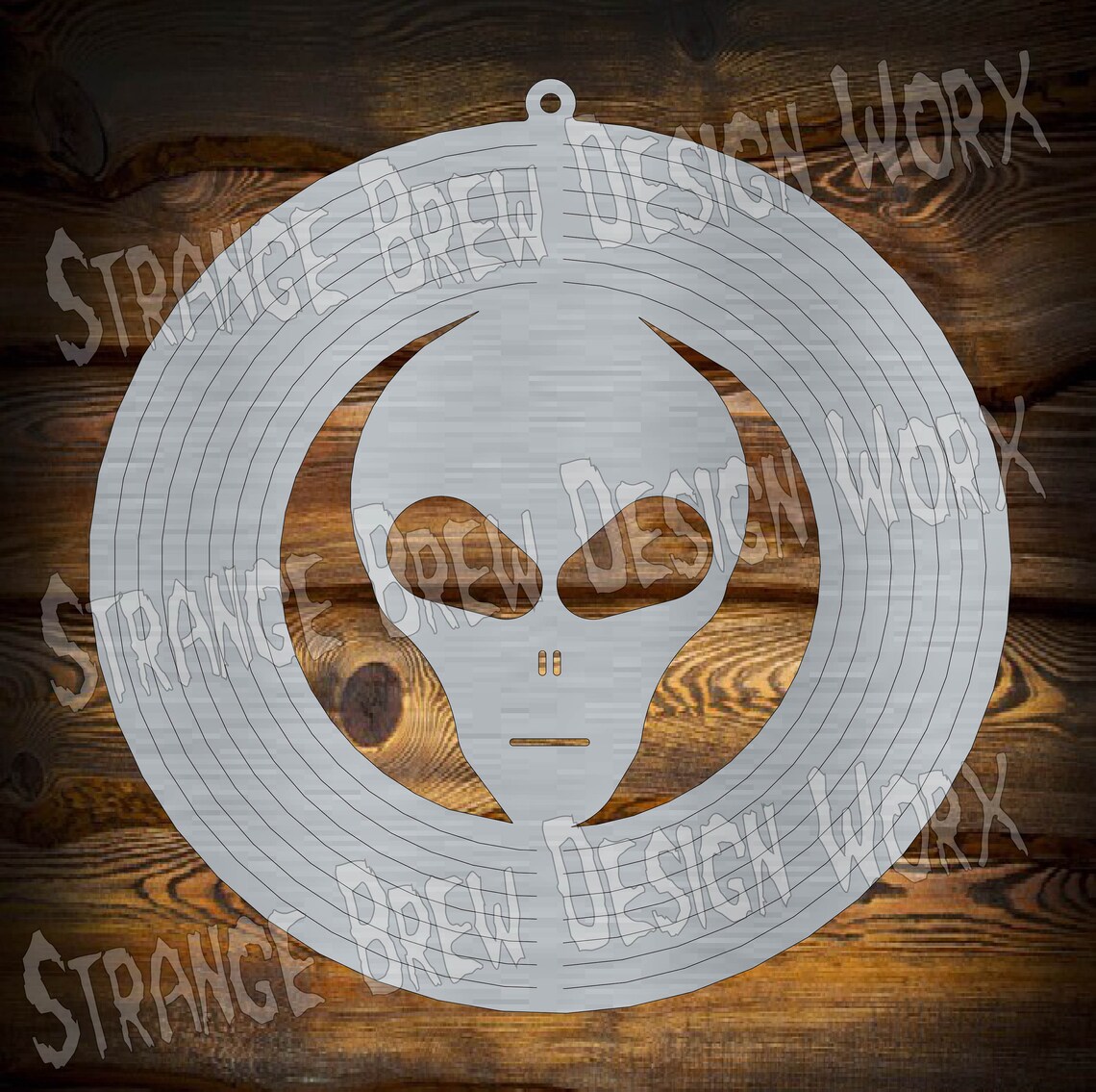 Alien Wind Spinner DXF File Svg / Png / Pdf / Eps / Ai File Etsy