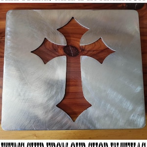Gothic cross stencil metal stencil, wood router, painting, wood burning, pattern making, wood working, tracing cnc cut steel