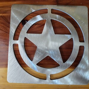 Texas Star Stencil Metal Stencil, Wood Router, Painting, Wood Burning, Pattern Making, Wood ...