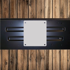 Fits 1987 to 2001 Jeep Wrangler YJ and TJ Spare Delete Plate Tramp Stamp dxf svg file cut file cnc plasma jeep parts YJ ((Digital download))