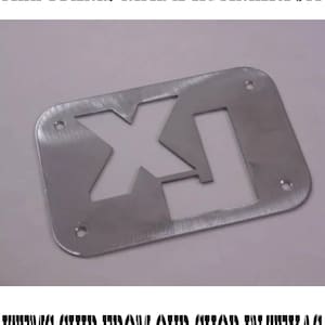 Fits Jeep Cherokee XJ gas tank door cover door lid filler skid plate Fits 1984 to 2001 Jeep Cherokee XJ