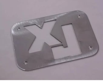 Fits Jeep Cherokee XJ gas tank door cover door lid filler skid plate Fits 1984 to 2001 Jeep Cherokee XJ
