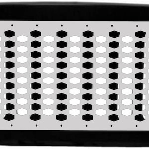 Fits Jeep Wrangler: JK JKU Grill dxf svg file cut file cnc plasma jeep parts JK ((Digital download)) mesh style