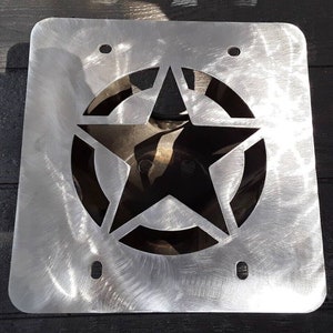 Spare tire delete Fits: 2002 - 2007 Jeep Liberty KJ army star tramp stamp
