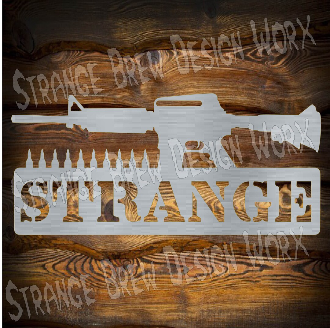 AR 15 Rifle Monogram (dxf, Svg, Cnc Plasma Cut File) - Etsy