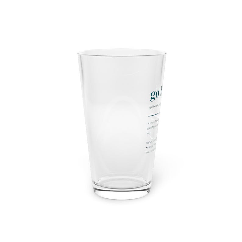 Go Birds Pint Glass | Philadelphia Eagles Gift image 2