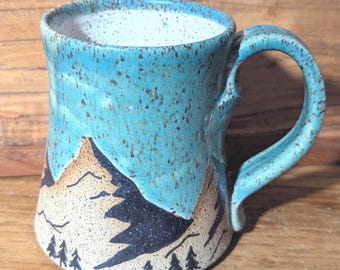 Turquoise Mountain Mug