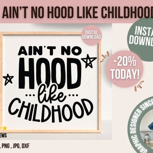 Is geen kap zoals SVG uit de kindertijd | grappige kinderoverhemden | Overhemden voor kinderen | schattige peuter svg | grappige peuter shirts | cricut svg png eps dxf jpg