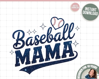 Baseball mama png | sports mom shirt design | baseball mom sublimation | game day shirt png | baseball svg png graphic
