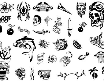 額縁 Old school tattoo FLASH graphic il_fullxfull.6682996437_bb0w.jpg