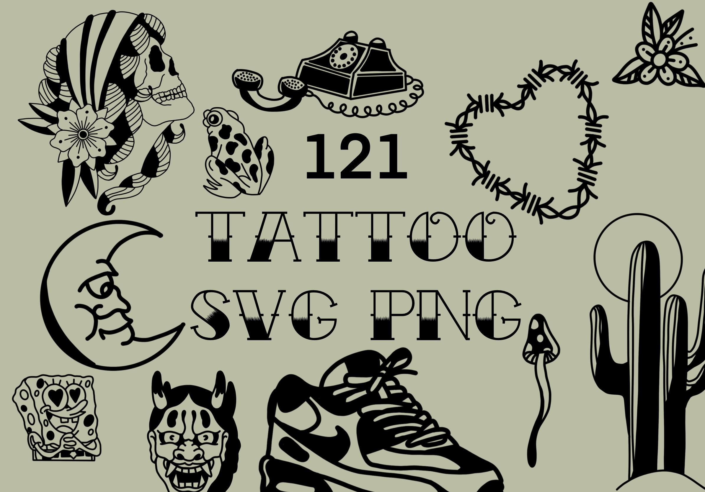 Traditional Tattoo Flash Vector Art, Icons, and Graphics for
