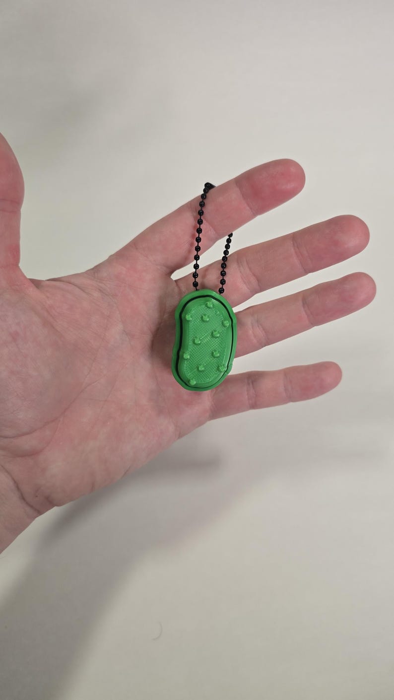 Festive Fidget Clicker Pickles, 3D Printed Winter Themed Pickles ...
