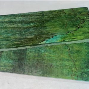 Stabilized Spalted Tamarind knife handle scales 5-16x 2 x 5.75