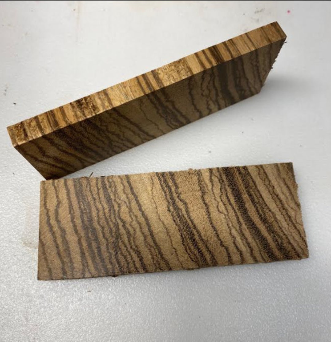 Zebrawood Knife Handle Scales 5/16 X 2 X 5.5 - Etsy