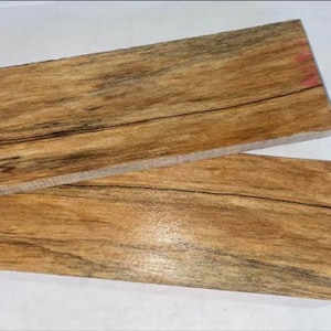Stabilized Spalted Jatoba knife handle scales 5/16 x 2 x 5.75  Z3