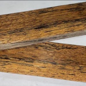 Stabilized Spalted Jatoba knife handle scales 5/16 x 2 x 5.75  AZ5