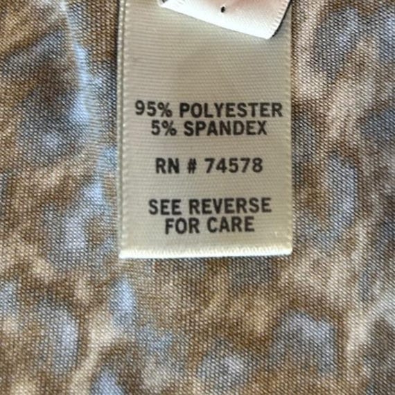 Cache Leopard Animal Print Floral Lace Trim Cami … - image 7