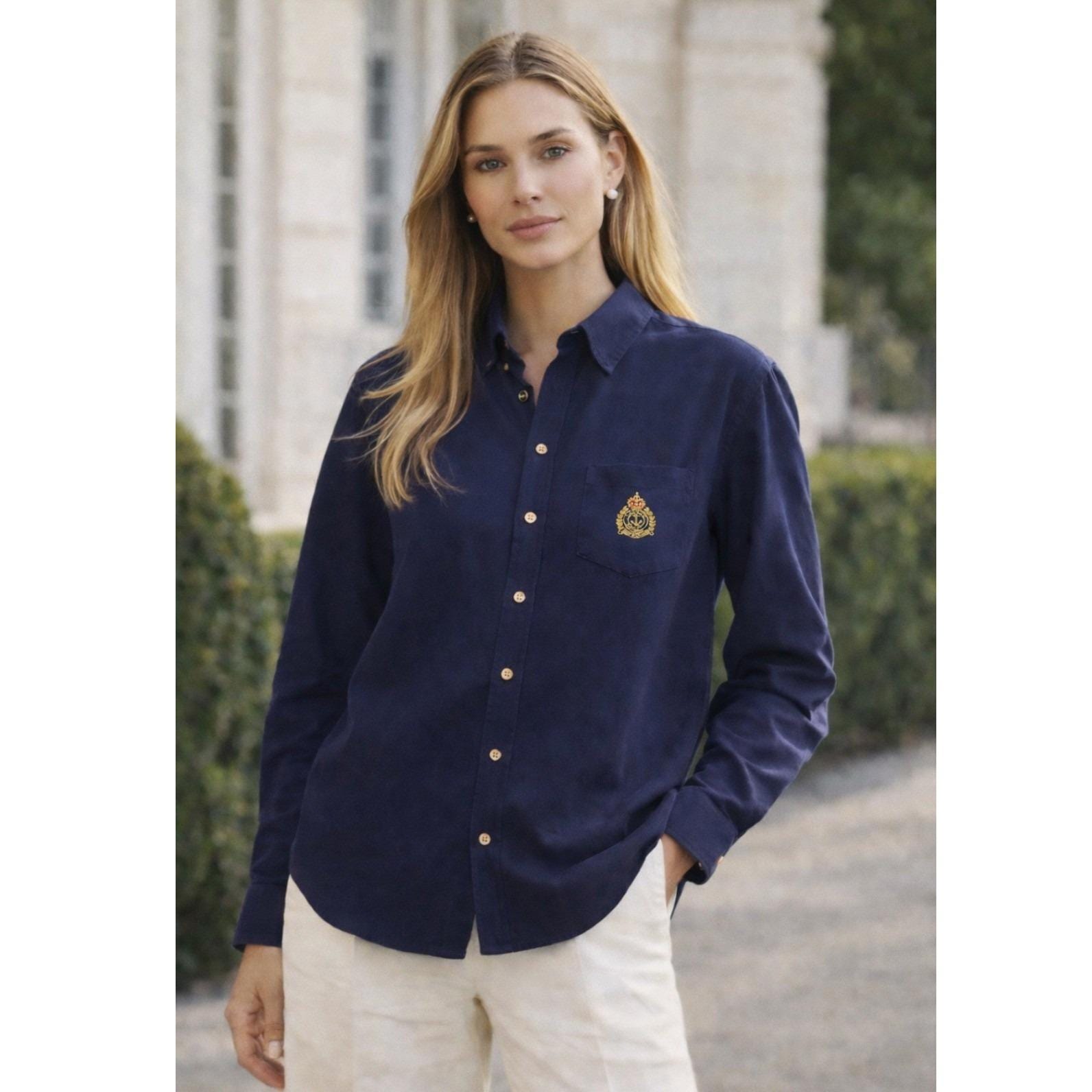 Ralph Lauren Silk Shirt - Etsy