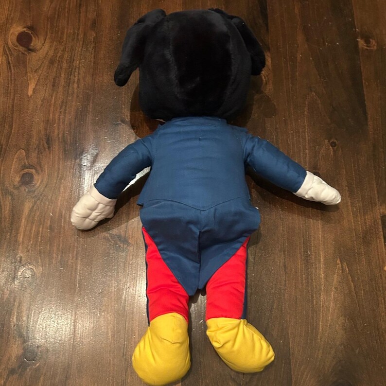 Vintage Applause Mickey Mouse Plush Toy Tuxedo Outfit Retro Disney Classic 80 90 image 4