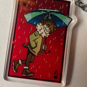 Tubbo Nuke DREAMSMP Acrylic Charm Keychain