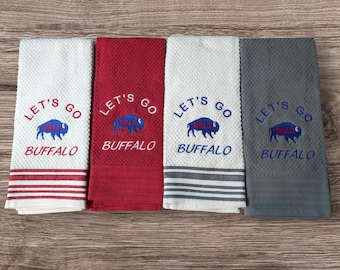 Buffalo Bills kitchen towel