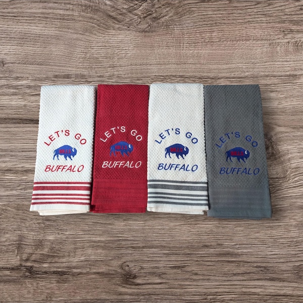 Buffalo Bills kitchen towels