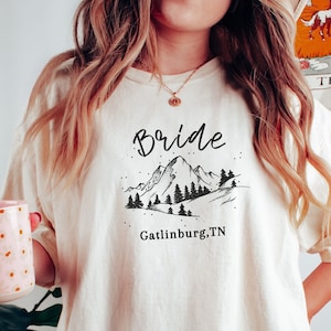 Gatlinburg shirts, Gatlinburg Bachelorette Party shirts, Bridal party shirts, Bride Tribe Shirt, Mountain bash,girls trip,Gatlinburg Tenness