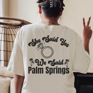 Palm Springs Bachelorette Party Shirts,Califonia Palm Springs tee,Palms Springs before the rings,Girls Trip Shirt,Bachelorette Party Shirts