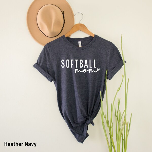 Softball Mom T Shirt Etsy