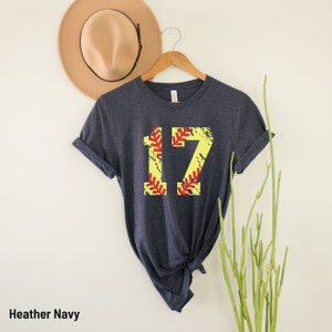 Personalized Softball Numbers Tee, Custom Softball Mom Shirt, Women's Shirt, Softball Mom Shirts, Softball Mom T-shirt, Softball Mom